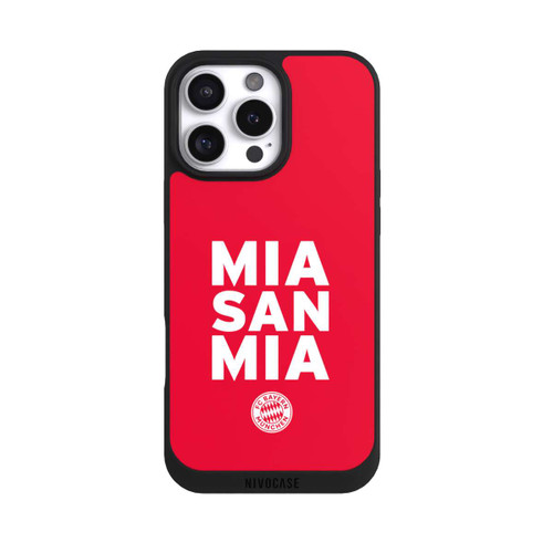 Apple iPhone 16 Pro Max NIVOpure Mia San Mia FCB Rot