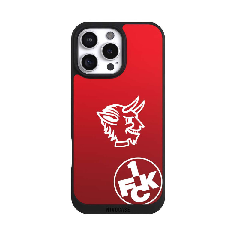 iPhone 16 Pro Max NIVOpure Teufelskopf FCK auf Rot