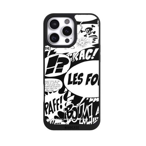 Apple iPhone 16 Pro Max NIVOpure Bulles BD Astérix Noir