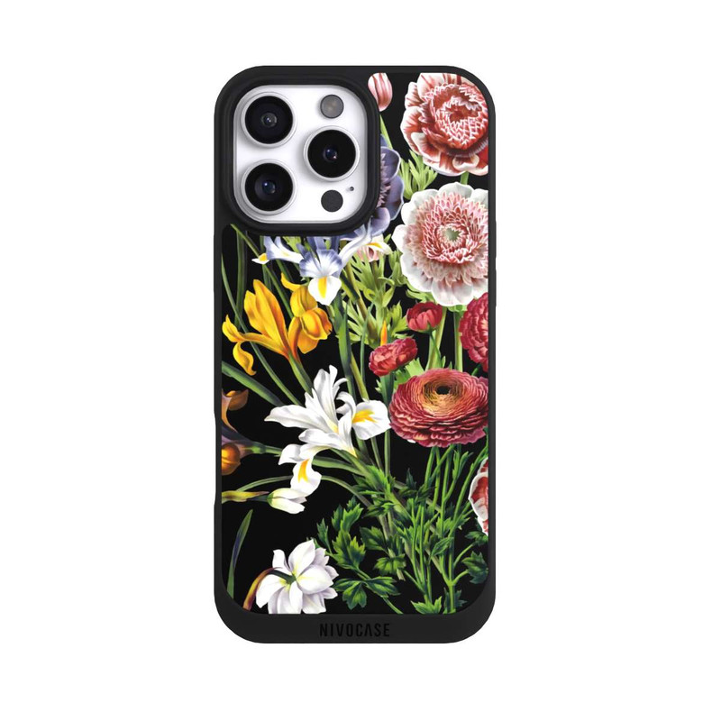 iPhone 16 Pro Max NIVOpure Motif de fleurs anciennes