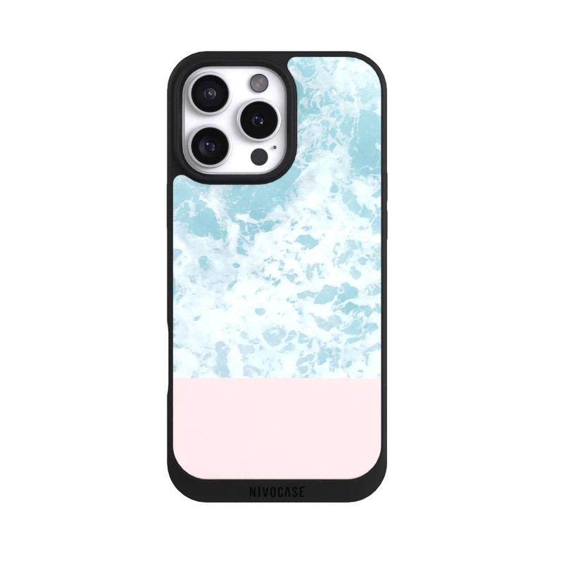 iPhone 16 Pro Max NIVOpure Rosa am Meer