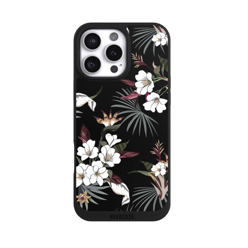 Apple iPhone 16 Pro Max NIVOpure Flowers Black