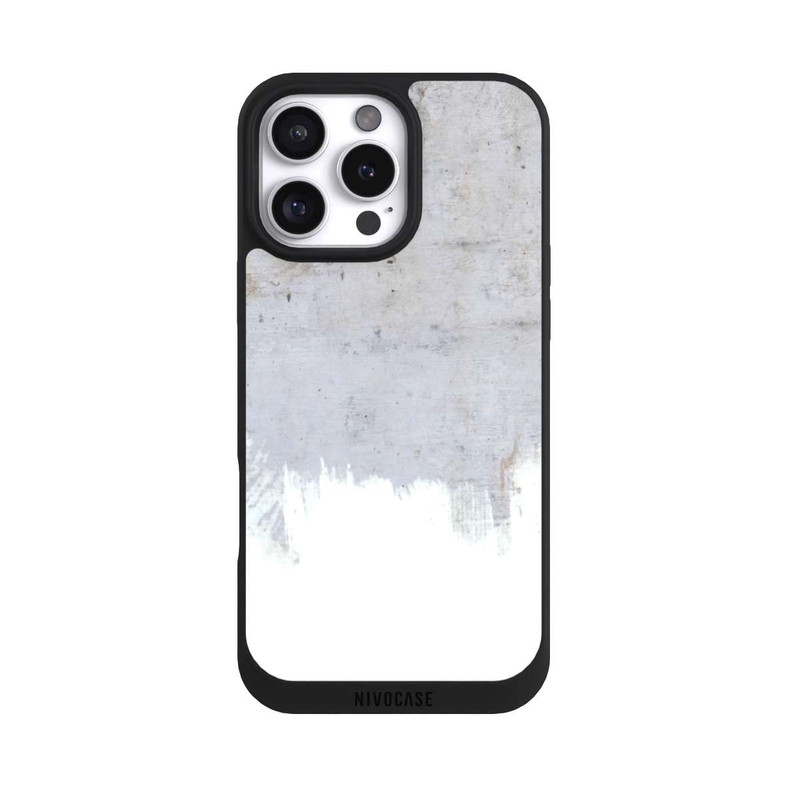 iPhone 16 Pro Max NIVOpure Farbe auf Rohbeton
