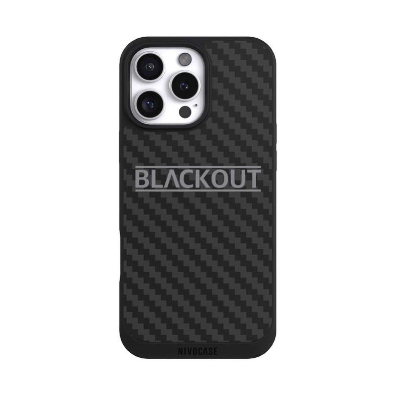 iPhone 16 Pro Max NIVOpure Carbon - Blackout