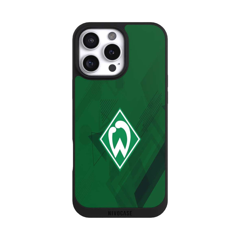iPhone 16 Pro Max NIVOpure Grüne Grafikelemente - Werder Bremen