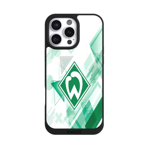 Apple iPhone 16 Pro Max NIVOpure Weiße Grafikelemente - Werder Bremen