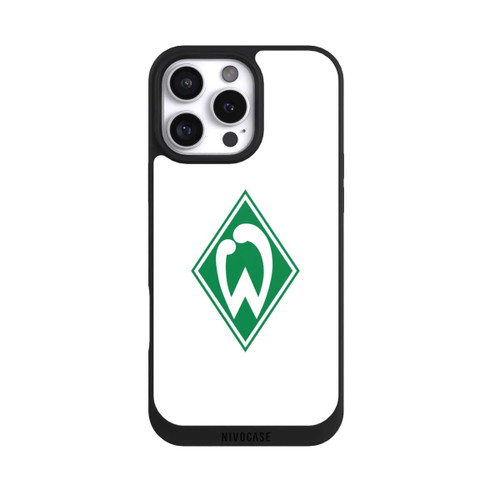 Apple iPhone 16 Pro Max NIVOpure Logo auf Weiß - Werder Bremen