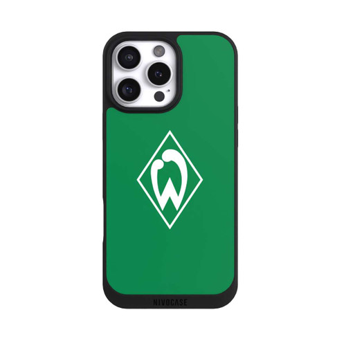 Apple iPhone 16 Pro Max NIVOpure Logo auf Grün - Werder Bremen