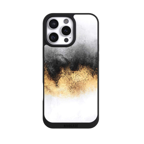 Apple iPhone 16 Pro Max NIVOpure Grauer Himmelstaub Golddruck