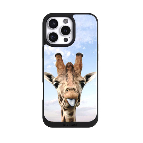 Apple iPhone 16 Pro Max NIVOpure Giraffe auf der Straße