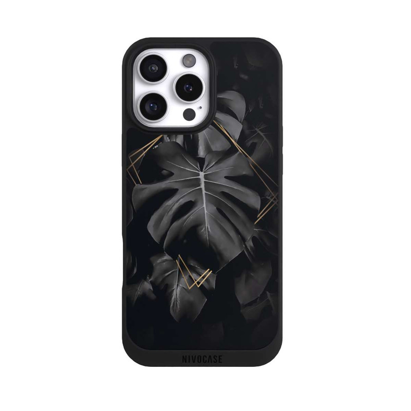 iPhone 16 Pro Max NIVOpure Feuilles noires