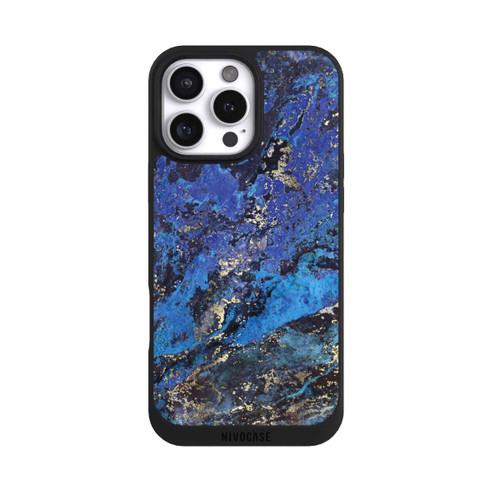 Apple iPhone 16 Pro Max NIVOpure Lapislazuli blau und gold