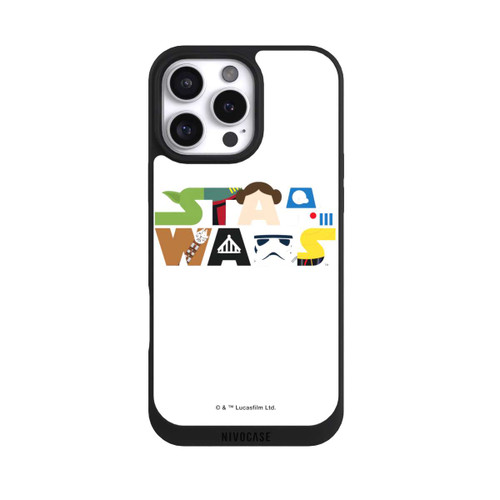 Apple iPhone 16 Pro Max NIVOpure Star Wars Comic All together Logo