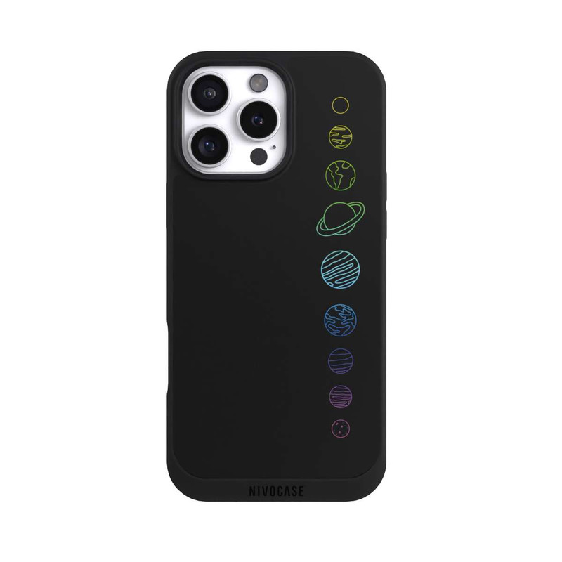 iPhone 16 Pro Max NIVOpure Bunte Planeten