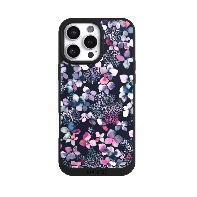 iPhone 16 Pro Max NIVOpure Hortensie dunkel