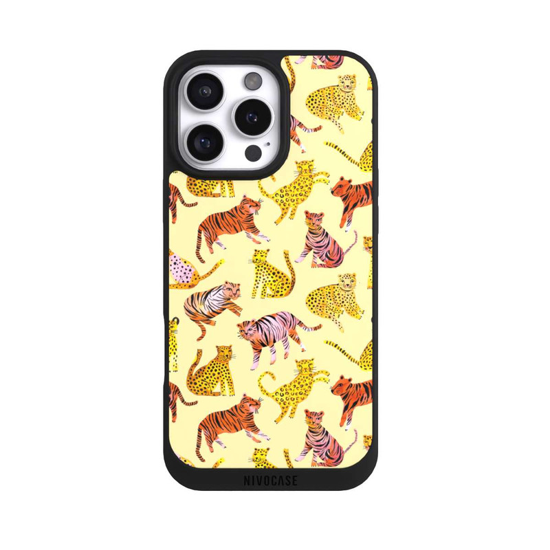 iPhone 16 Pro Max NIVOpure Savane des tigres et des léopards