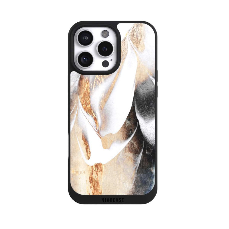iPhone 16 Pro Max NIVOpure Beruhige Deine Seele Golddruck