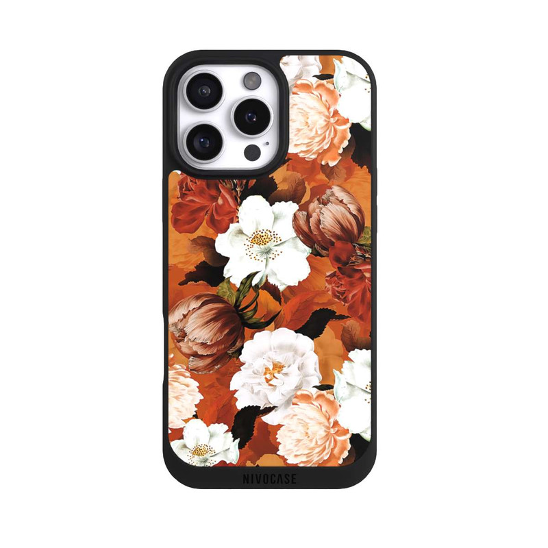 iPhone 16 Pro Max NIVOpure Pivoines et Roses Vintage