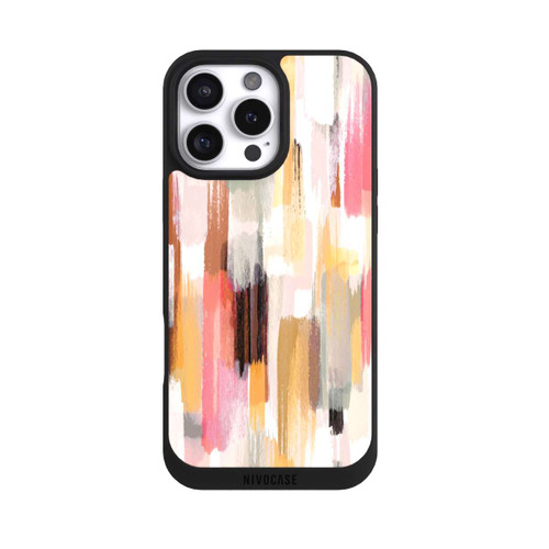Apple iPhone 16 Pro Max NIVOpure Abstrakte Pinselstriche Herbsttöne