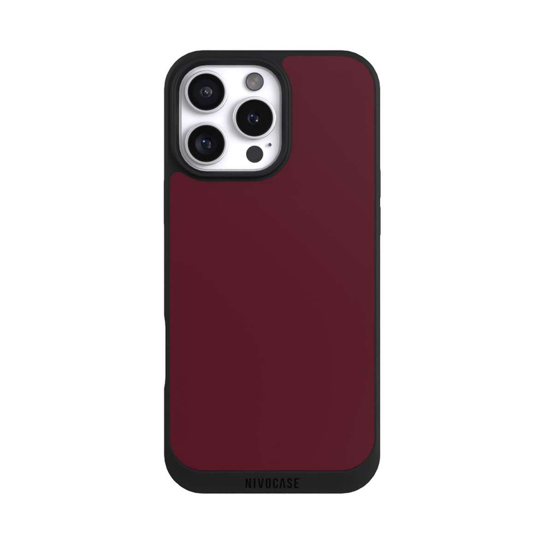iPhone 16 Pro Max NIVOpure Dunkelrot 1