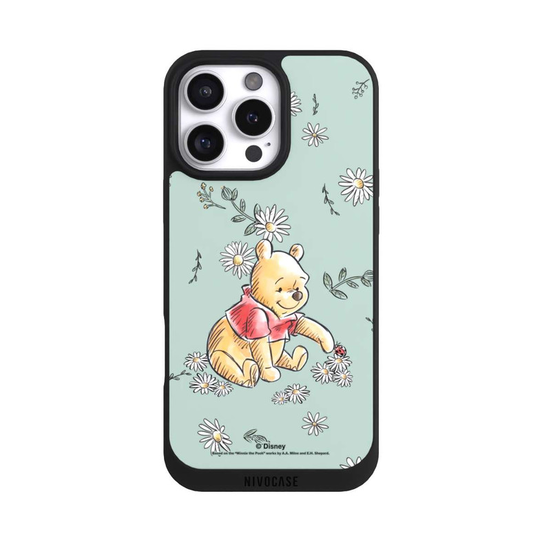 iPhone 16 Pro Max NIVOpure Winnie Puuh Gänseblümchen und Käfer Liebe