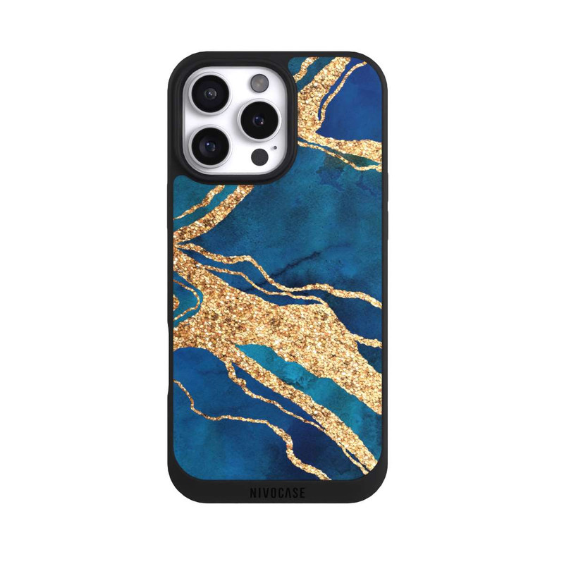 iPhone 16 Pro Max NIVOpure Edelstein Blaugold