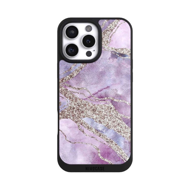 iPhone 16 Pro Max NIVOpure Edelstein Pastell Lila