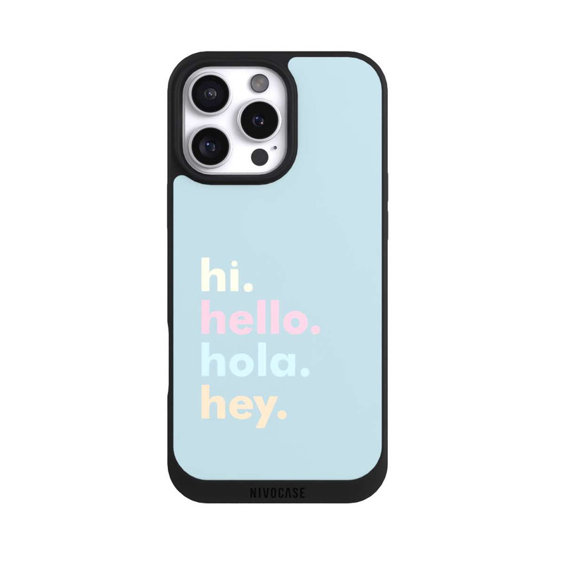 iPhone 16 Pro Max NIVOpure Hallo Hello