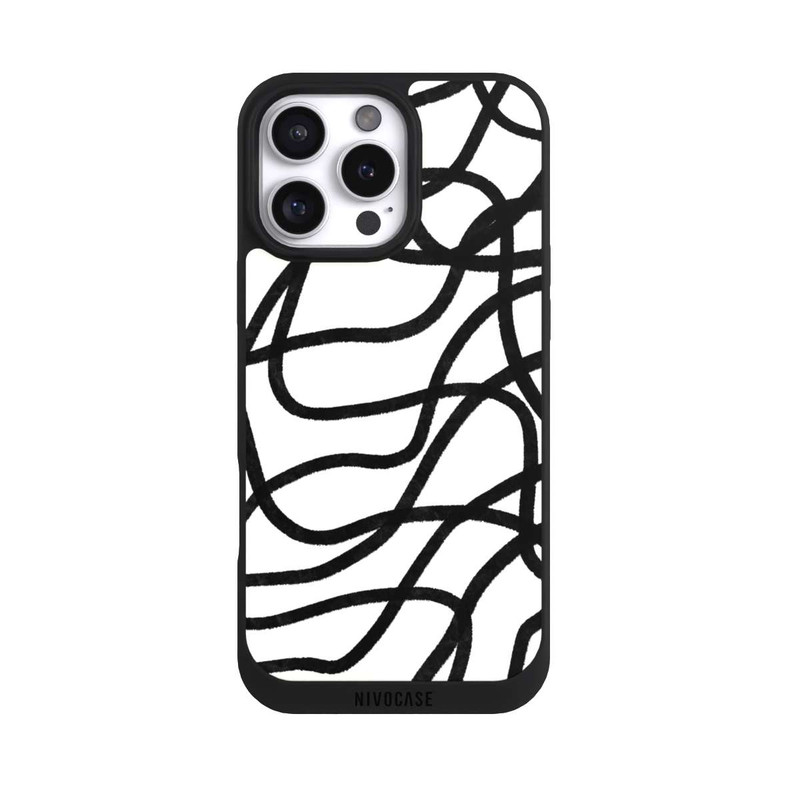iPhone 16 Pro Max NIVOpure Schwarze Linien