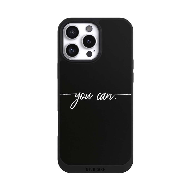 iPhone 16 Pro Max NIVOpure You Can Schwarz