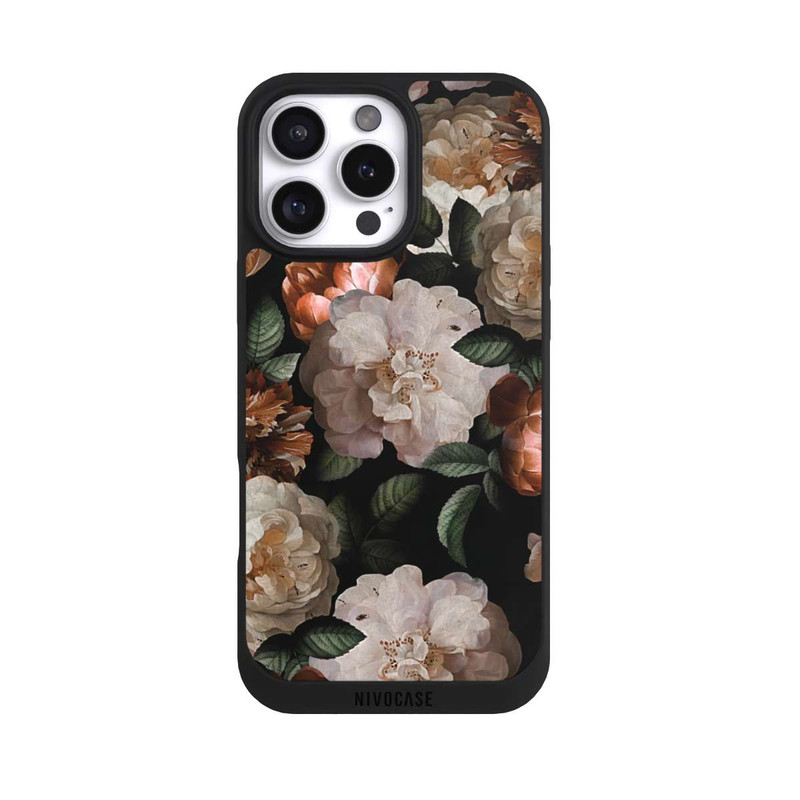 iPhone 16 Pro Max NIVOpure Copper Roses Wallpaper