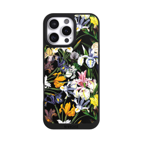 Apple iPhone 16 Pro Max NIVOpure Dark Wildflower Wallpaper