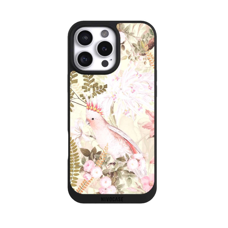 iPhone 16 Pro Max NIVOpure Kakadu Retro Tapete
