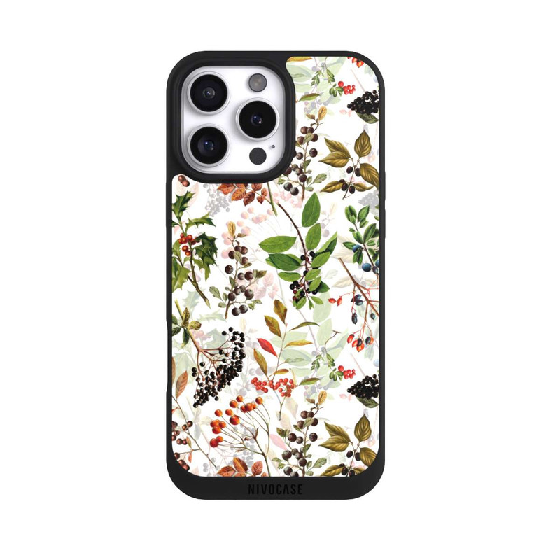 iPhone 16 Pro Max NIVOpure Fleurs de forêt sauvage