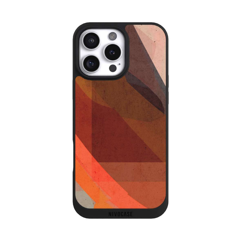 iPhone 16 Pro Max NIVOpure Welle Rostrot