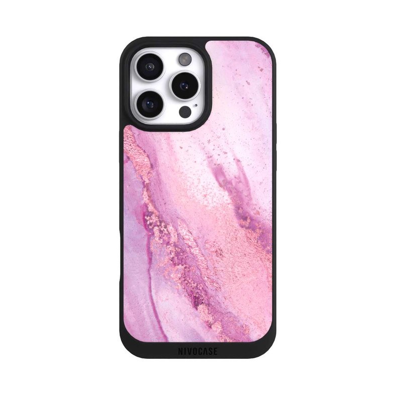 iPhone 16 Pro Max NIVOpure Lila Marmorwand