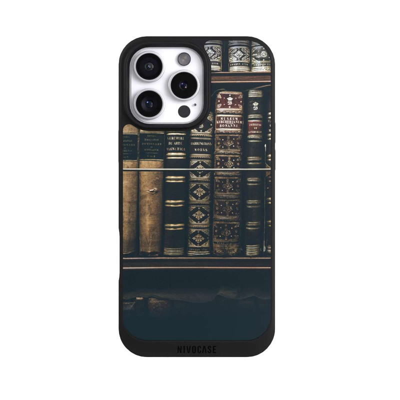 iPhone 16 Pro Max NIVOpure Pile de Livres