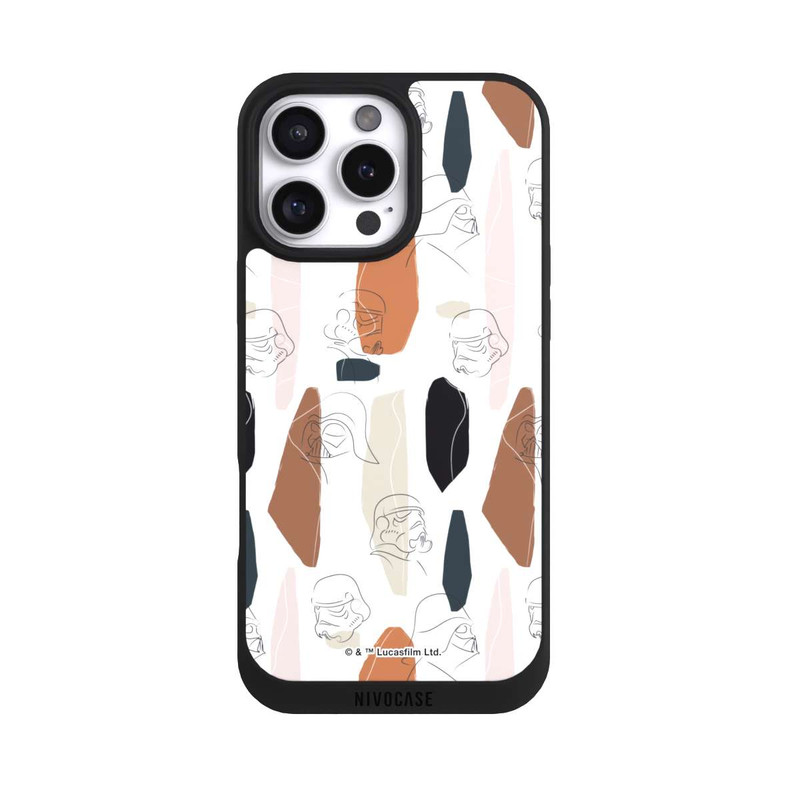 iPhone 16 Pro Max NIVOpure Dunkle Seite Line Art