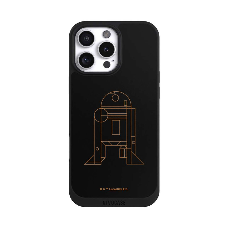 iPhone 16 Pro Max NIVOpure R2D2 Dessin au trait