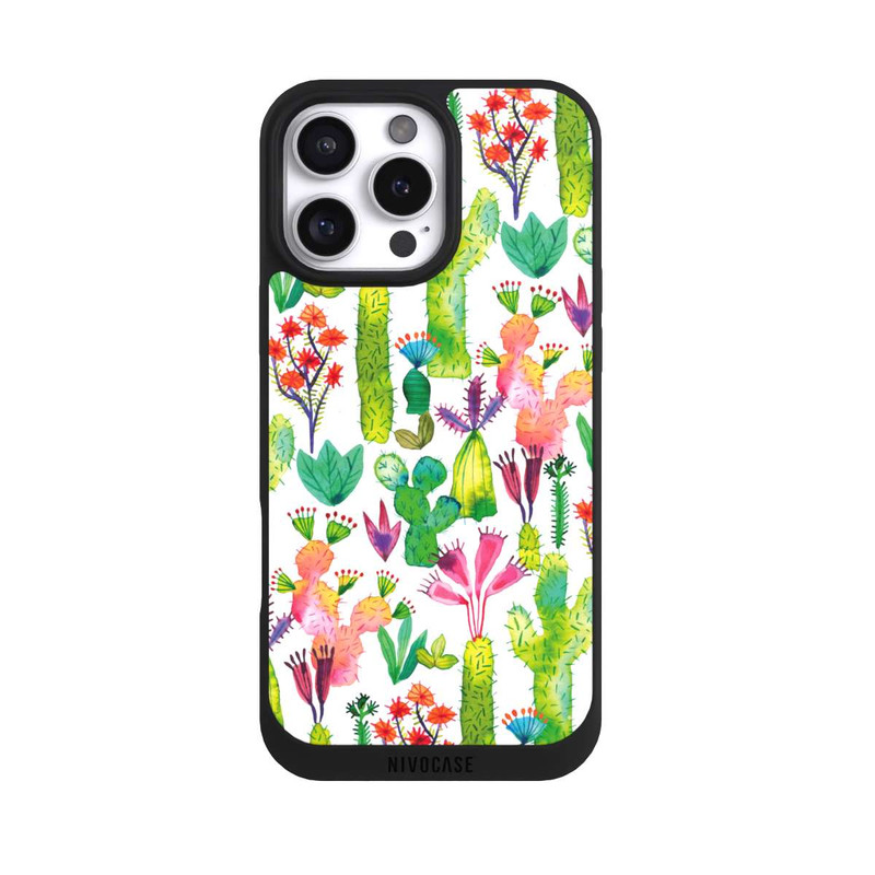 iPhone 16 Pro Max NIVOpure Jardin de plantes succulentes de cactus