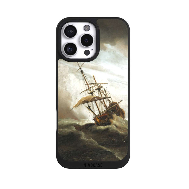 iPhone 16 Pro Max NIVOpure A Ship on the High Seas Caught by a Squall