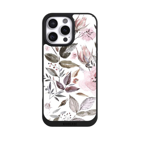 Apple iPhone 16 Pro Max NIVOpure Aquarell braune Rosenblüten
