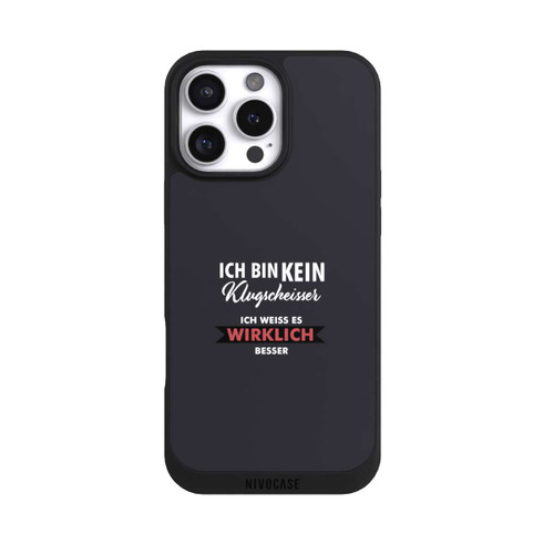 Apple iPhone 16 Pro Max NIVOpure Ich bin kein Klugscheisser
