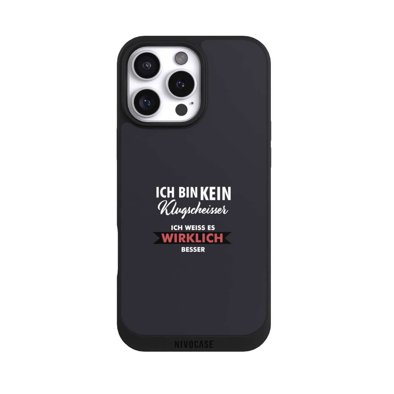 iPhone 16 Pro Max NIVOpure Ich bin kein Klugscheisser