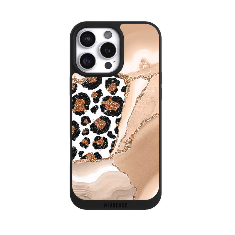 iPhone 16 Pro Max NIVOpure  Muster und Texturen Hellgold
