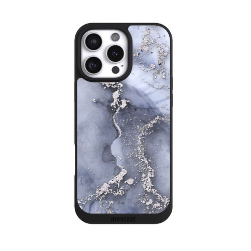 Apple iPhone 16 Pro Max NIVOpure Encre Bleu Argent