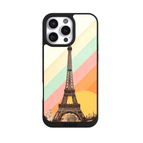 Apple iPhone 16 Pro Max NIVOpure Eiffel Tower Rainbow