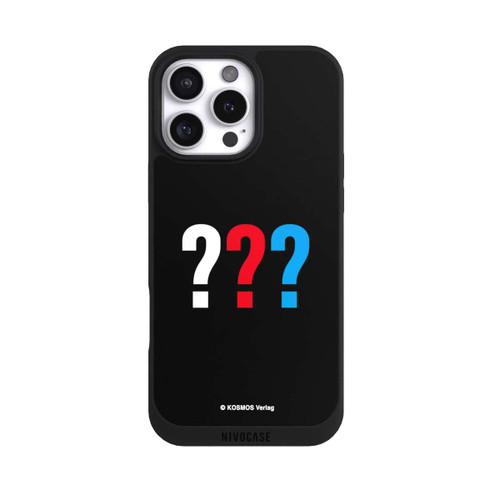 Apple iPhone 16 Pro Max NIVOpure Drei Fragezeichen Logo