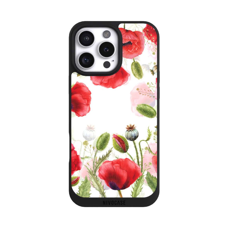 iPhone 16 Pro Max NIVOpure Poppies Frame