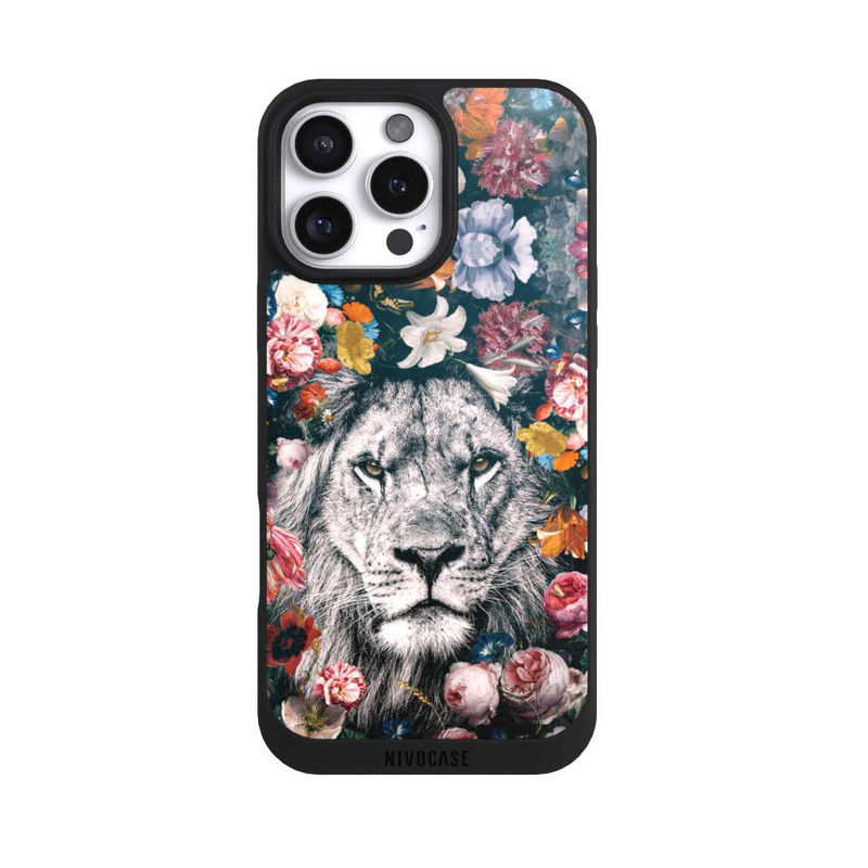 iPhone 16 Pro Max NIVOpure Lion Flowers